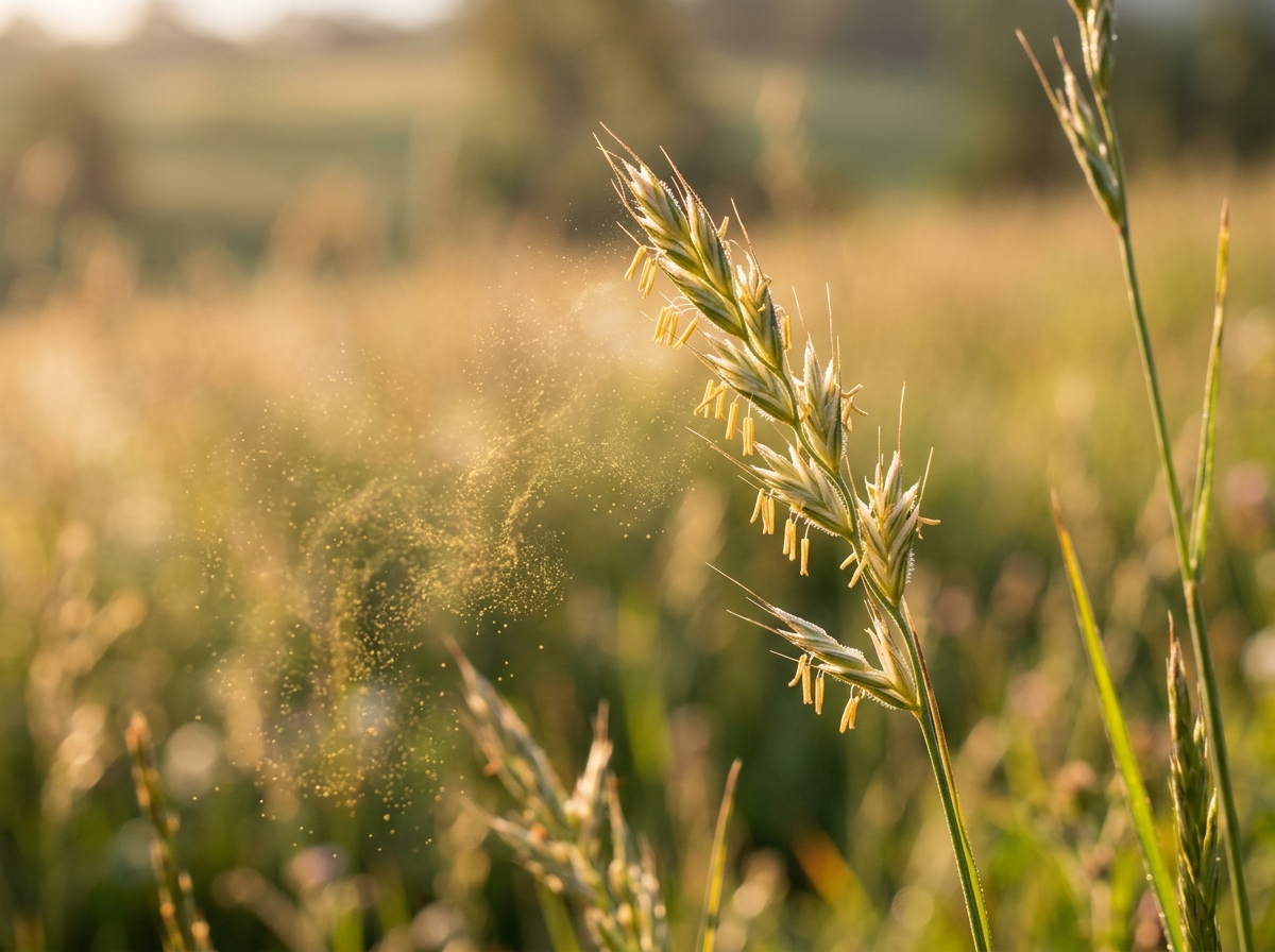 Lolium perenne ryegrass pollen